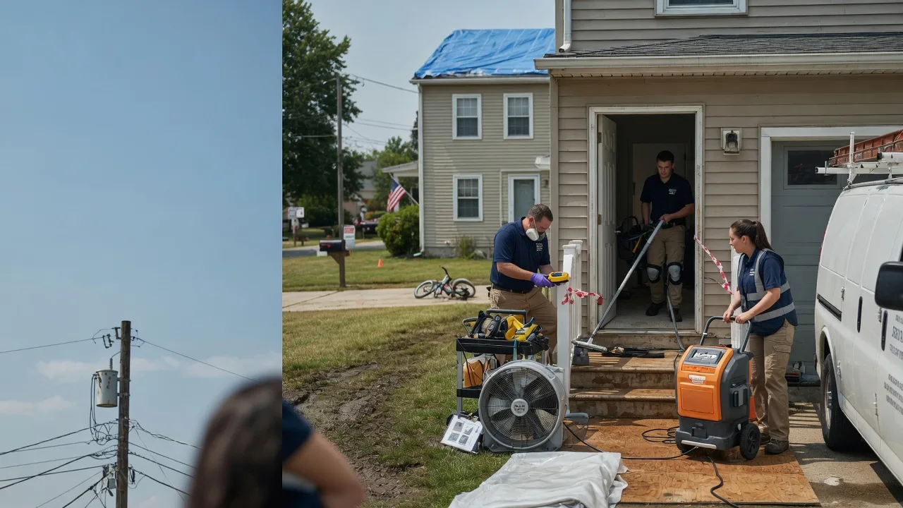 Water Damage Repair in Midway Park, NC near me